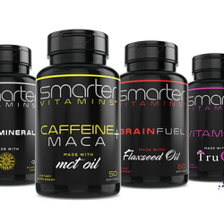 Smarter Energy | Caffeine Maca + MicroMinerals + Brain Fuel + Vitamin C
