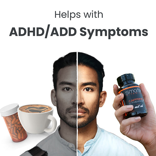 Helps with ADHD/ADD Symptoms, Instead of coffee take Smarter Caffeine.