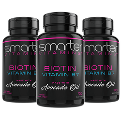 Smarter Biotin Vitamin B7 (5000mcg)