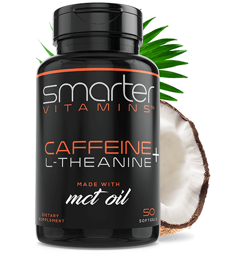 Smarter Caffeine+ L-Theanine made with MCT Oil