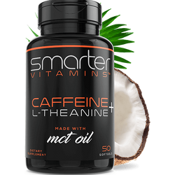 Smarter Caffeine+ L-Theanine made with MCT Oil