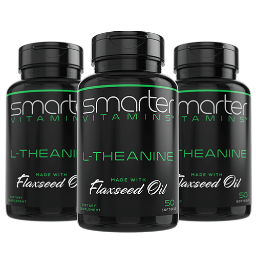 超人気の雑貨店 Smarter Oil Flaxseed with made L-Theanine 250mg サプリメント・ビタミン