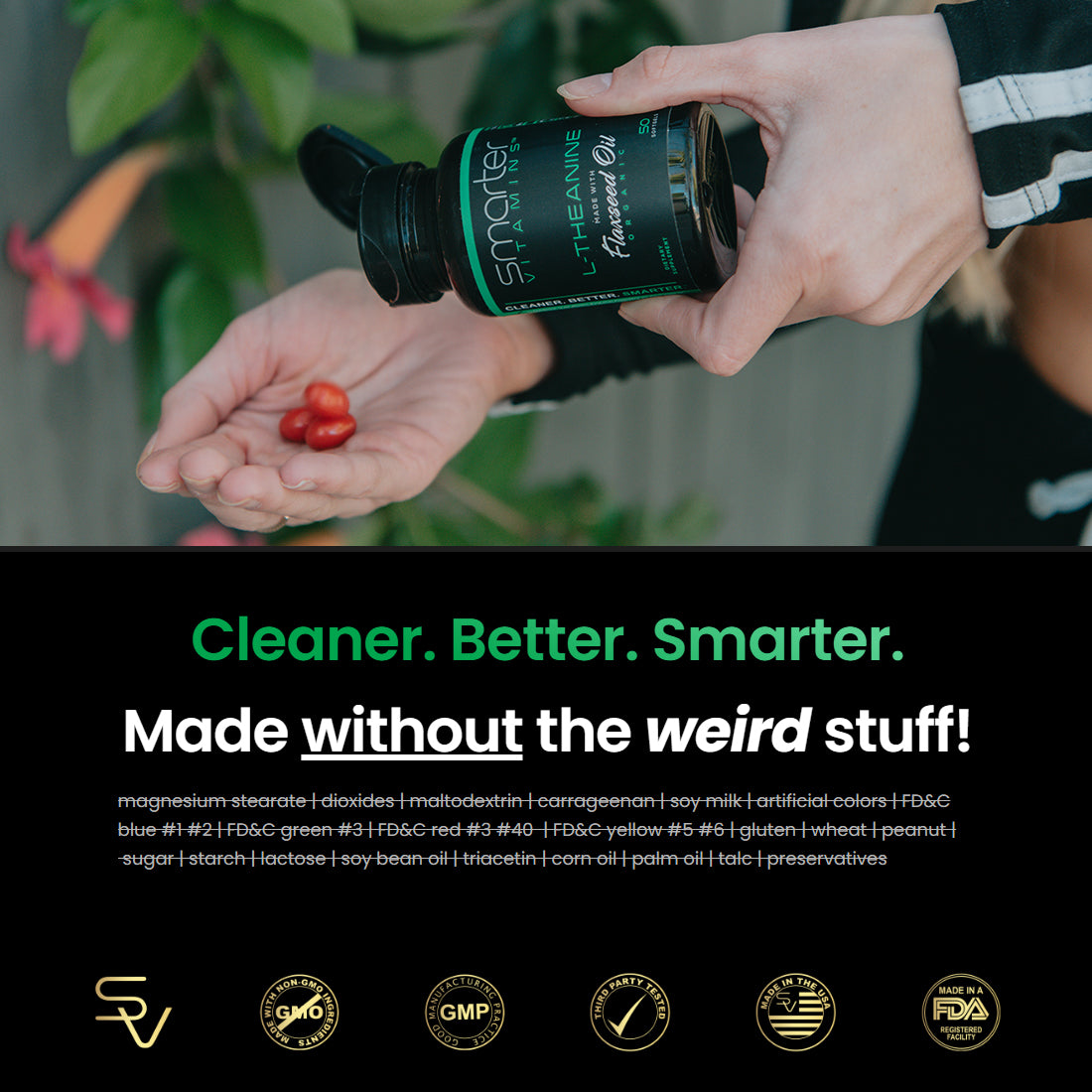 Smarter 250mg L-Theanine