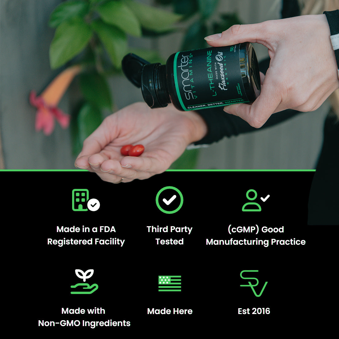 Smarter 250mg L-Theanine