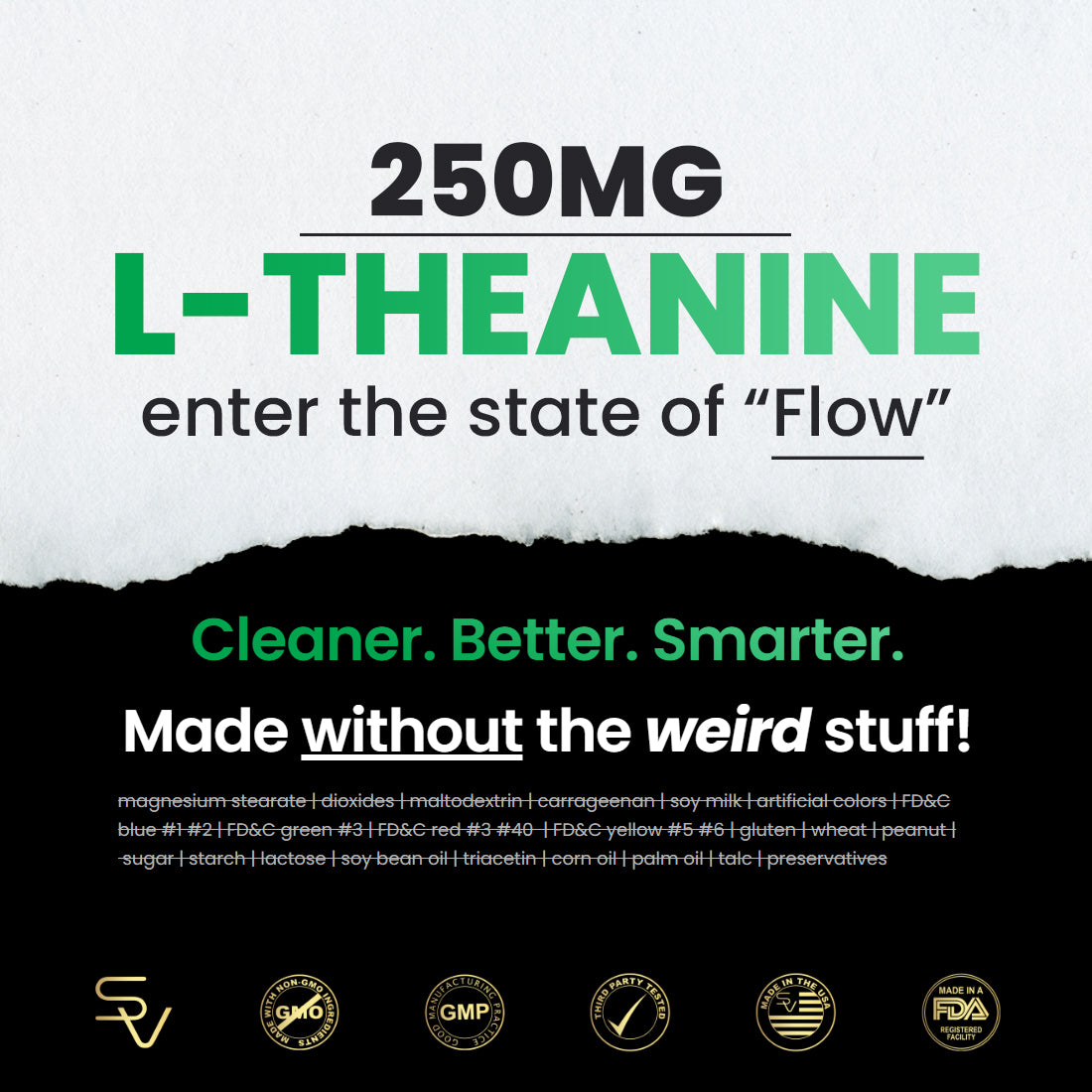 Smarter 250mg L-Theanine
