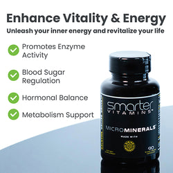 Enhance vitality & energy with Smarter MicroMinerals