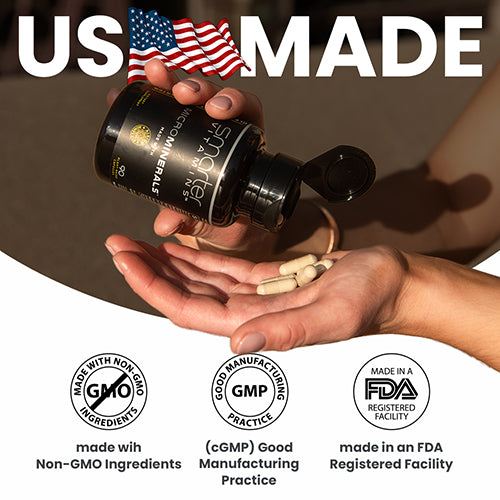 USA made Smarter MicroMinerals made with Albion minerals