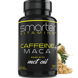 Smarter Caffeine plus Maca made with MCT Oil 50 softgels