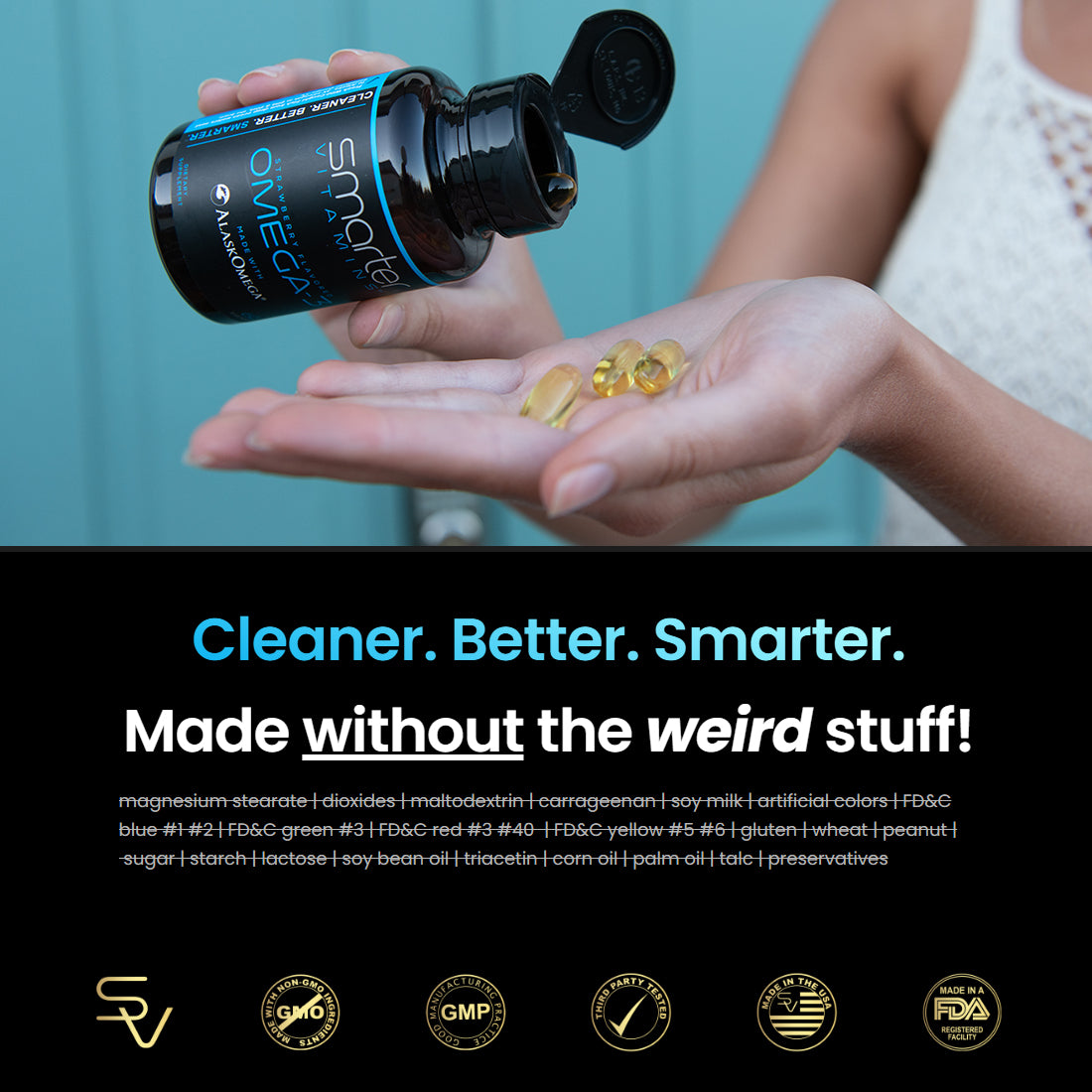 Smarter Omega-3 Fish Oil with AlaskOmega®