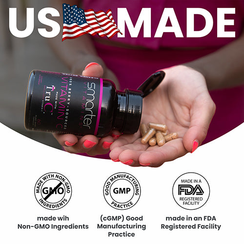 USA made Smarter Vitamin C made with TruC